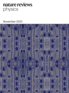 Towards entry "Article “Disordered mechanical metamaterials“, by M. Zaiser and S. Zapperi has been featured on the cover of Nature Reviews Physics."